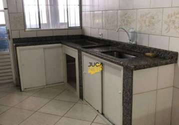 Casa com 2 dormitórios para alugar, 60 m² por r$ 1.200,00/mês - jardim paranavaí - mauá/sp