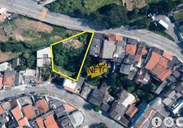 Terreno à venda, 971 m² por r$ 2.136.000 - vila assis brasil - mauá/sp