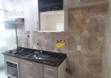 Apartamento com 2 dormitórios para alugar, 49 m² por r$ 1.890/mês - parque são vicente - mauá/sp