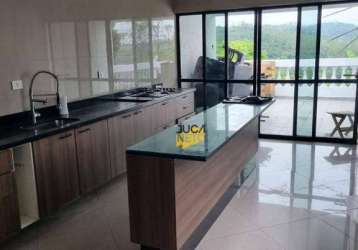 Sobrado com 3 dormitórios à venda, 297 m² por r$ 477.000 - pilar velho - ribeirão pires/sp