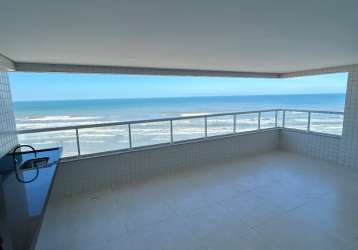 Excelente apartamento 3 suítes  frente ao mar parcelado direto com a construtora