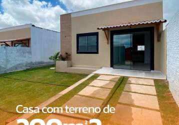 Casas com 2 quartos no lot. portal do sol zona norte