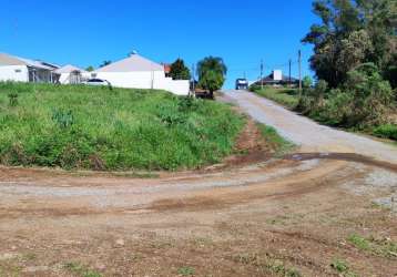 Terreno de esquina no bairro belvedere em farroupilha