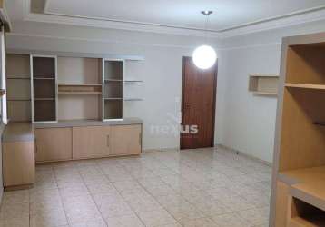 Apartamento com 3 dormitórios à venda, 115 m² por r$ 450.000,00 - tibery - uberlândia/mg