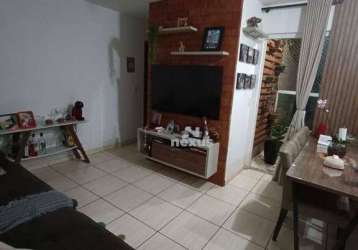 Apartamento com 2 dormitórios à venda, 56 m² por r$ 330.000,00 - presidente roosevelt - uberlândia/mg