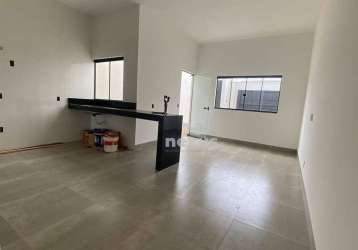 Casa com 2 dormitórios à venda, 65 m² por r$ 330.000,00 - jardim ipanema - uberlândia/mg