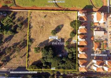 Terreno à venda, 12000 m² por r$ 13.200.000,00 - chácaras tubalina e quartel - uberlândia/mg