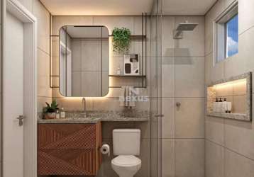 Apartamento com 2 quartos à venda, 63 m² por r$ 397.000 - brasil - uberlândia/mg