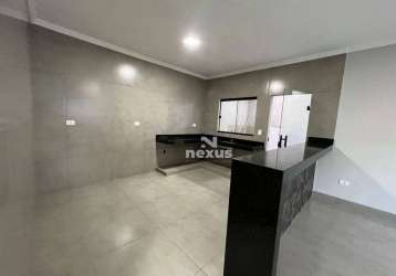 Casa com 2 dormitórios à venda, 110 m² por r$ 380.000 - jaraguá - uberlândia/mg