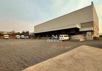 Barracão à venda, 2106 m² por r$ 9.250.000,00 - distrito industrial - uberlândia/mg