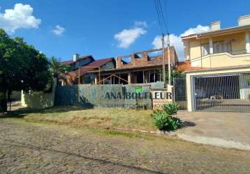 Terreno com casa em construção aprovado na prefeitura