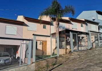 Ótimo sobrado semimobiliado no bairro santa catarina!!  conta com 02 dormitórios, sala para 02 ambientes, sacada, cozinha, área de serviço, banheiro social, lavabo e 01 vaga de garagem.  área construí