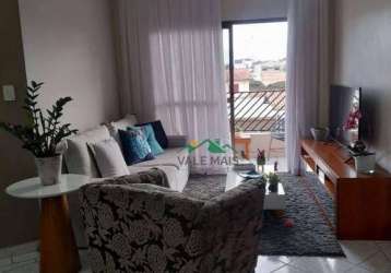 Apartamento com 3 dormitórios, 110 m² - venda por r$ 420.000,00 ou aluguel por r$ 2.010,00/mês - vila indiana - guaratinguetá/sp