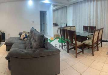 Apartamento com 3 dormitórios à venda, 110 m² por r$ 450.000,00 - aroeira - aparecida/sp