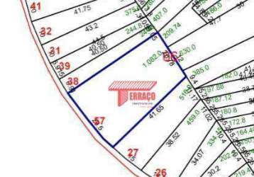 Terreno à venda, 1082 m² por r$ 3.510.000,00 - parque central - santo andré/sp