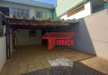 Casa com 3 dormitórios à venda, 153 m² - vila linda - santo andré/sp