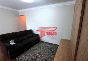 Apartamento com 3 dormitórios à venda, 75 m²  - vila apiaí - santo andré/sp