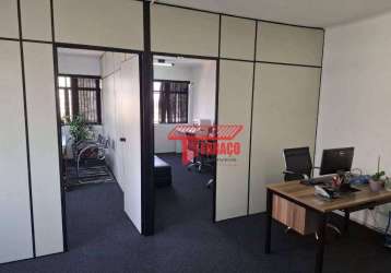 Sala para alugar, 68 m²  - centro - santo andré/sp