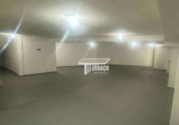 Salão para alugar, 200 m² por r$ 3.500,00/mês - vila curuçá - santo andré/sp