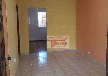 Casa com 2 dormitórios para alugar, 91 m² - vila linda - santo andré/sp