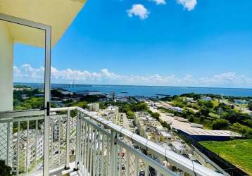 Vendo cobertura dos sonhos com vista deslumbrante para o rio negro