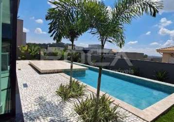 Casa de luxo em alphaville, ribeirão preto: 3 suítes, piscina e espaço gourmet!