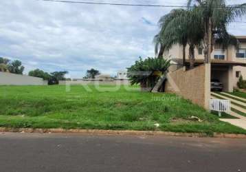 Terreno à venda em condomínio no royal park, ribeirão preto