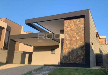 Casa em condomínio fechado com 3 quartos à venda no residencial e empresarial alphaville, ribeirão preto , 270 m2 por r$ 1.890.000