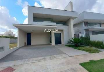 Casa térrea de três suítes e piscina à venda em sorocaba no condomínio residencial monte carlo.