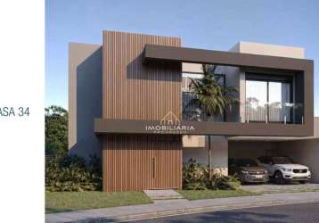 Casa com 4 dormitórios à venda, 358 m² por r$ 4.390.000,00 - santa felicidade - curitiba/pr