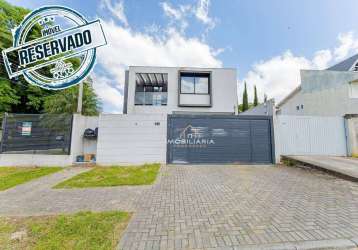 Sobrado com 3 dormitórios à venda, 314 m² por r$ 1.550.000,00 - são braz - curitiba/pr