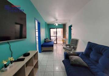 Apartamento com 1 dormitório à venda, 55 m² por r$ 350.000,00 - canto do forte - praia grande/sp