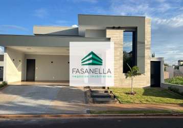 Casa em condomínio fechado com 3 quartos à venda no residencial village damha iii, araraquara , 165 m2 por r$ 1.180.000