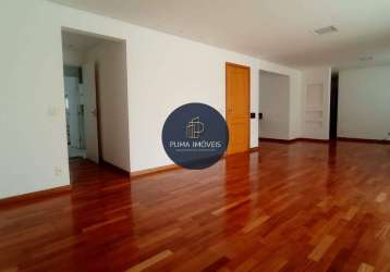 Apartamento locação  - 155 m2 aú, 03 suítes, varanda gourmet, 03 vagas garagem!!