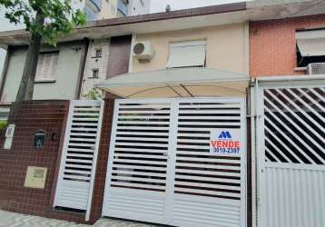 Casa com 2 quartos à venda na rua vereador henrique soler, ponta da praia, santos, 110 m2 por r$ 800.000