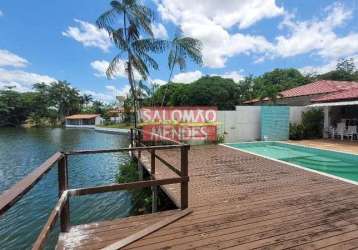 Casa no lago azul, beira de lago, pier, piscina, gourmet, levilândia, ananindeua, pa