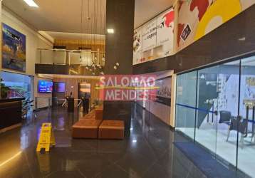 Loja térrea em mall de edifício comercial novo na josé malcher. restaurantes, óticas, bancos