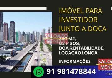 Loja à venda 2 vagas, 250m², umarizal, belém - pa