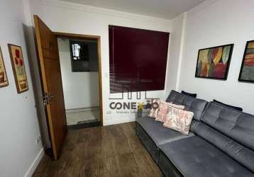 Apartamento à venda, 48 m² por r$ 470.000,01 - gonzaga - santos/sp