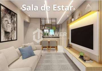 Flat com 1 quarto à venda na rua josé nonato ribeiro, 130, cazeca, uberlândia, 46 m2 por r$ 320.000