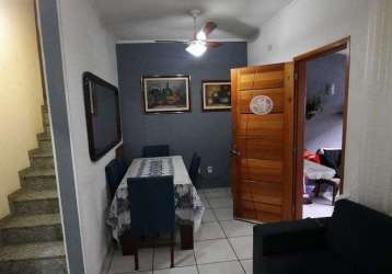 Sobrado à venda, 2 quartos, 1 vaga - vila são jorge - são vicente/sp