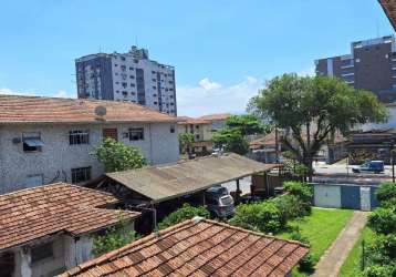 Apartamento para aluguel, 2 quartos, 1 vaga, aparecida - santos/sp