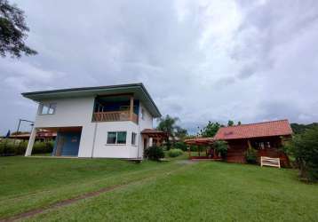 Casa alto padrão para locação na estância cabral - 4 quartos, piscina, hidromassagem e natureza