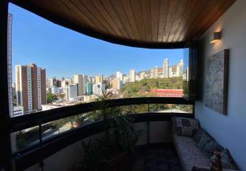 Apartamento com 3 quartos à venda na rua venezuela, 540+++, sion, belo horizonte, 200 m2 por r$ 2.500.000