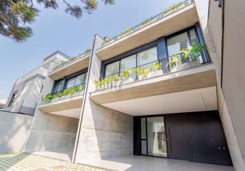 Casa em condomínio fechado com 3 quartos à venda na rua josé nicco, 602, ecoville, curitiba, 197 m2 por r$ 1.890.000