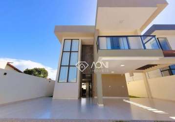 Casa com 4 dormitórios à venda, 198 m² por r$ 1.687.800,00 - morada do sol - vila velha/es