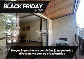 Apartamento com 3 dormitórios à venda, 124 m² por r$ 1.160.000,00 - jardim da penha - vitória/es