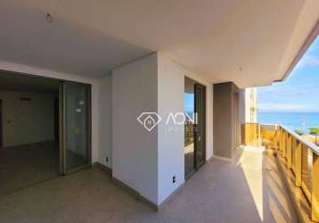 Apartamento com 4 dormitórios à venda, 113 m² por r$ 1.795.000,00 - praia da costa - vila velha/es