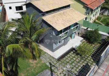 Casa com 4 dormitórios à venda, 193 m² por r$ 910.000,00 - praia dos recifes - vila velha/es