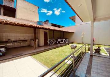 Casa com 5 dormitórios à venda, 270 m² por r$ 1.100.000,00 - araçás - vila velha/es